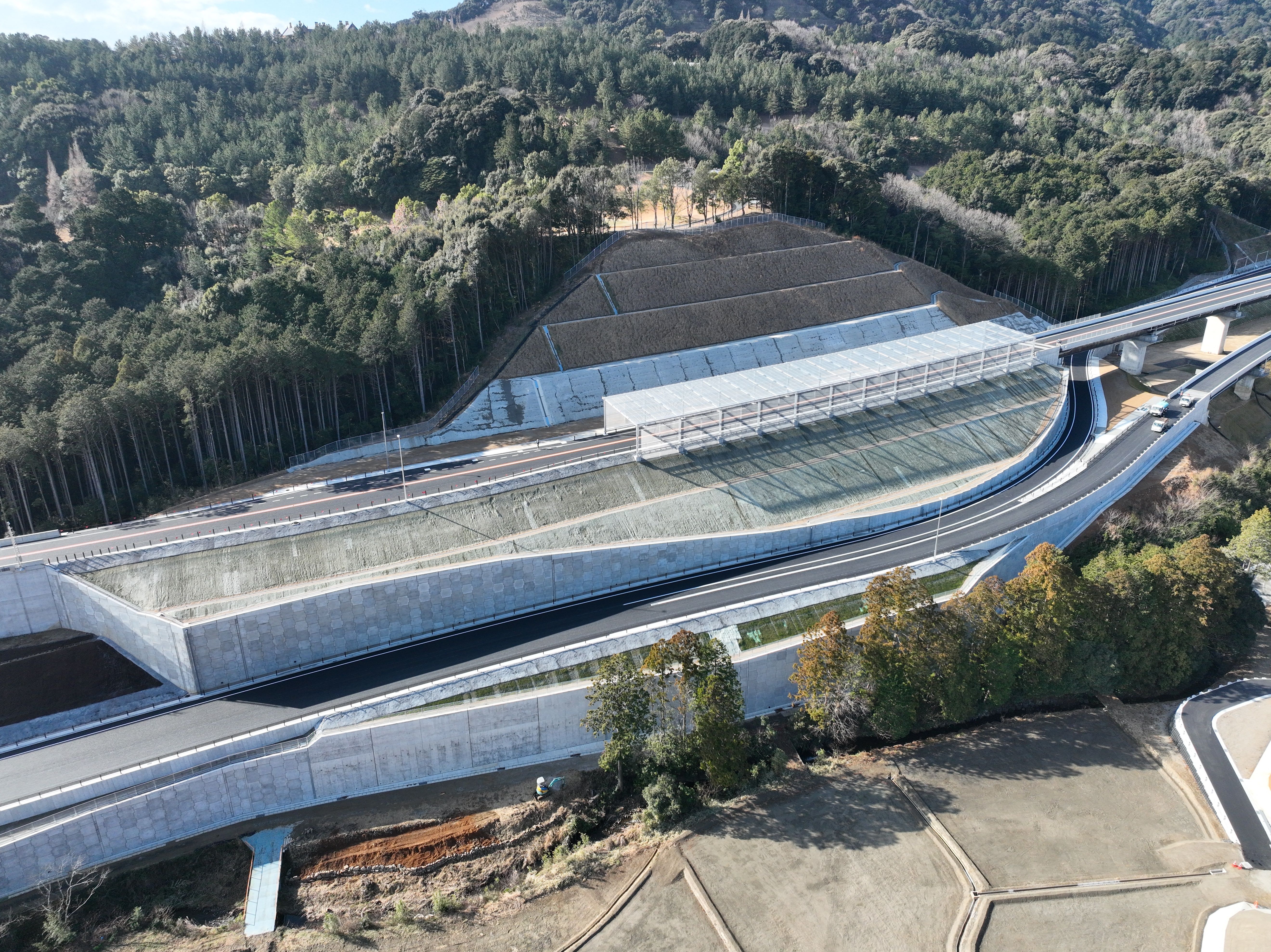 令和5年度 23号蒲郡BP金野IC道路建設工事イメージ
