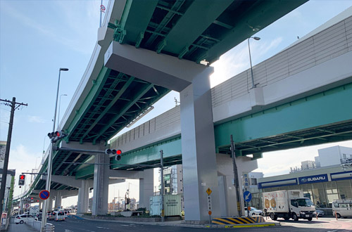 名古屋高速道路 楠線五反田工区床版等修繕工事