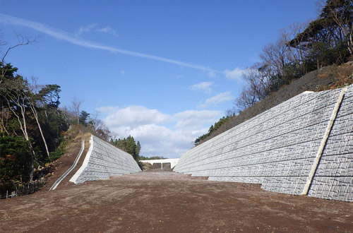 山形遊佐町三崎南パンウォール