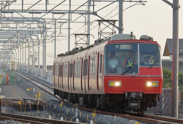 名古屋鉄道 犬山線 布袋駅本線軌道