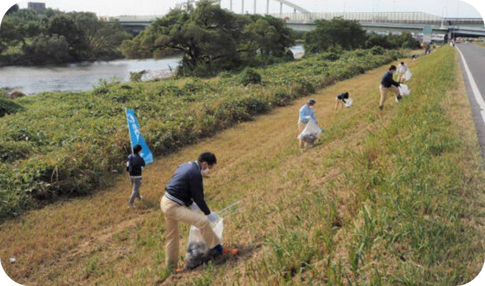 愛知県名古屋市・春日井市「庄内川清掃活動」