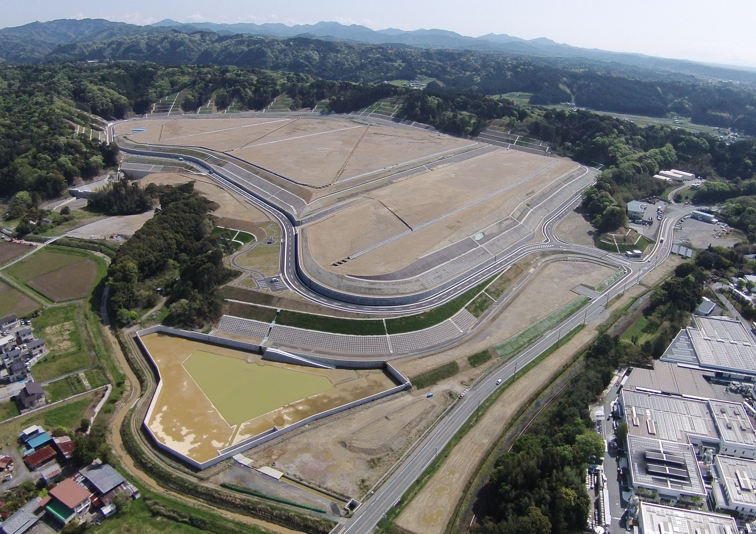 磐田市下野辺工業団地造成工事