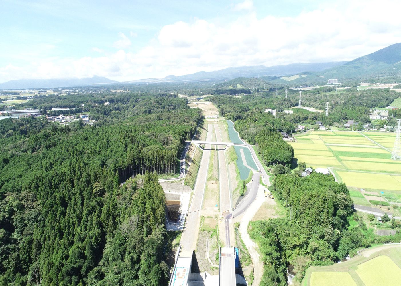 新東名高速道路 御殿場インターチェンジ工事イメージ