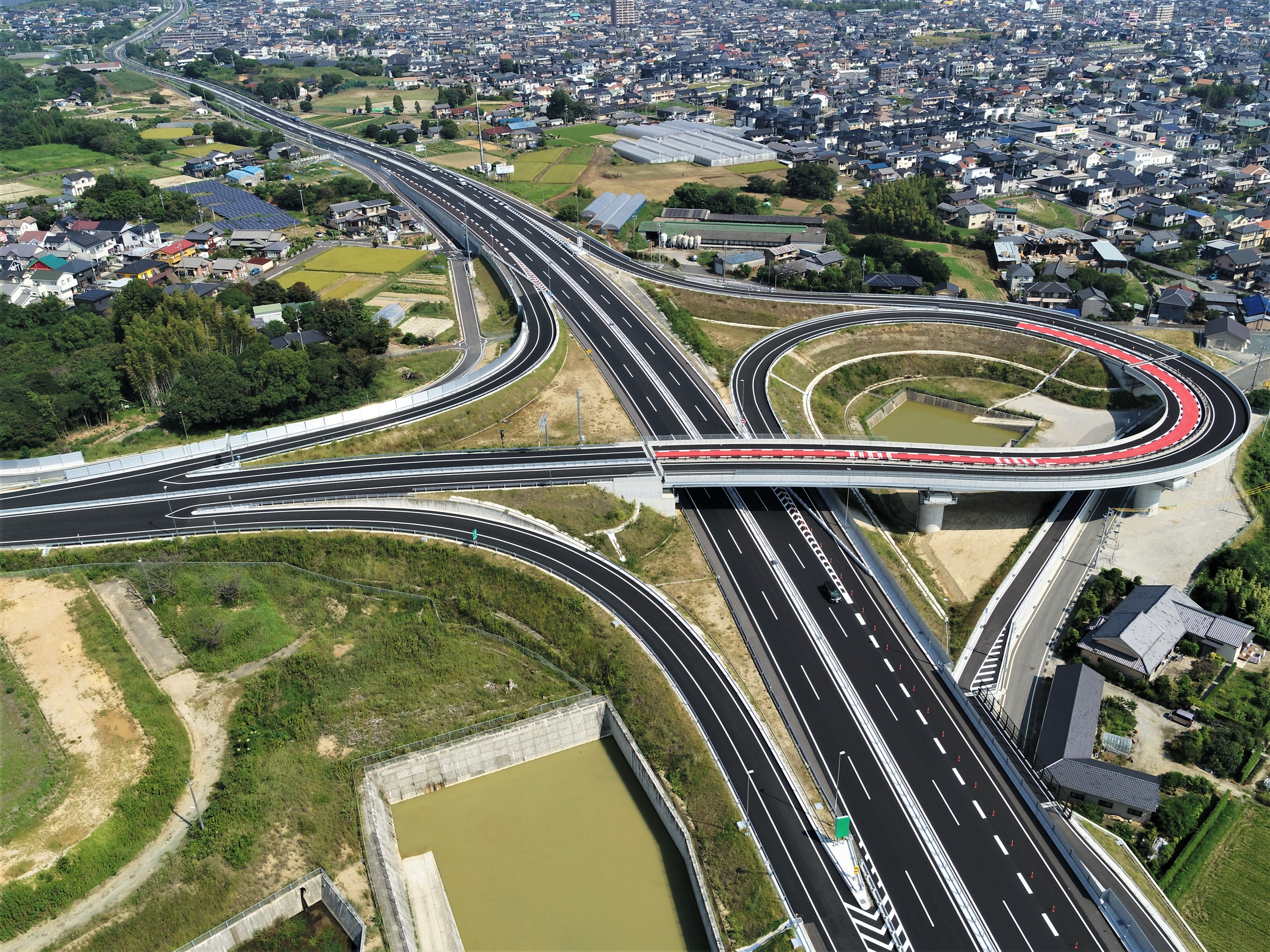 愛知県有料道路運営事業 武豊北インターチェンジ新設工事イメージ