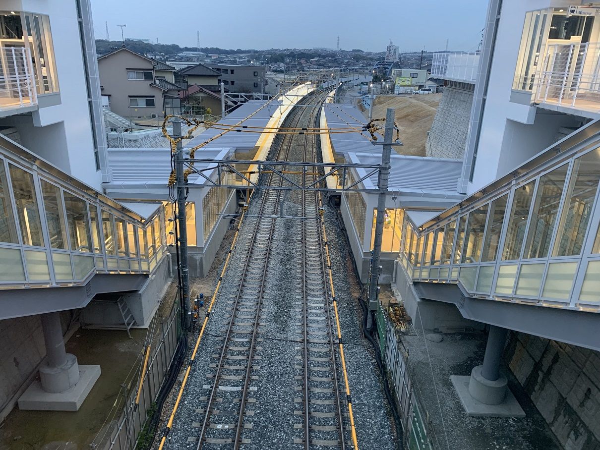 河和線 高横須賀～南加木屋駅間 養父森岡線鉄道交差事業に伴う本線軌道工事イメージ