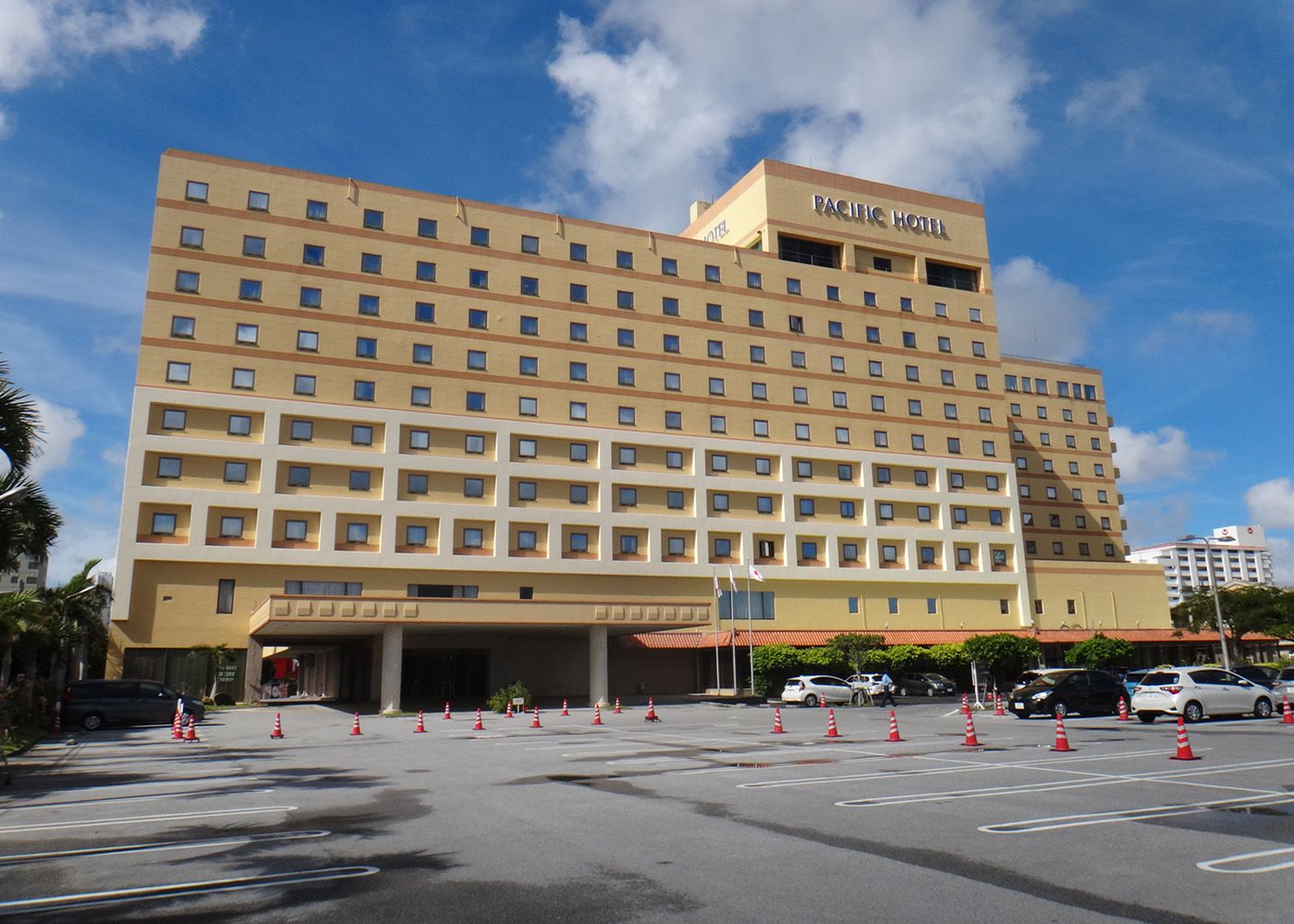 パシフィックホテル沖縄 耐震補強工事イメージ