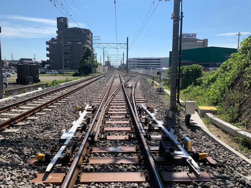 名古屋本線・三河線　知立駅付近鉄道高架化に伴う本線（三河知立駅）軌道工事イメージ