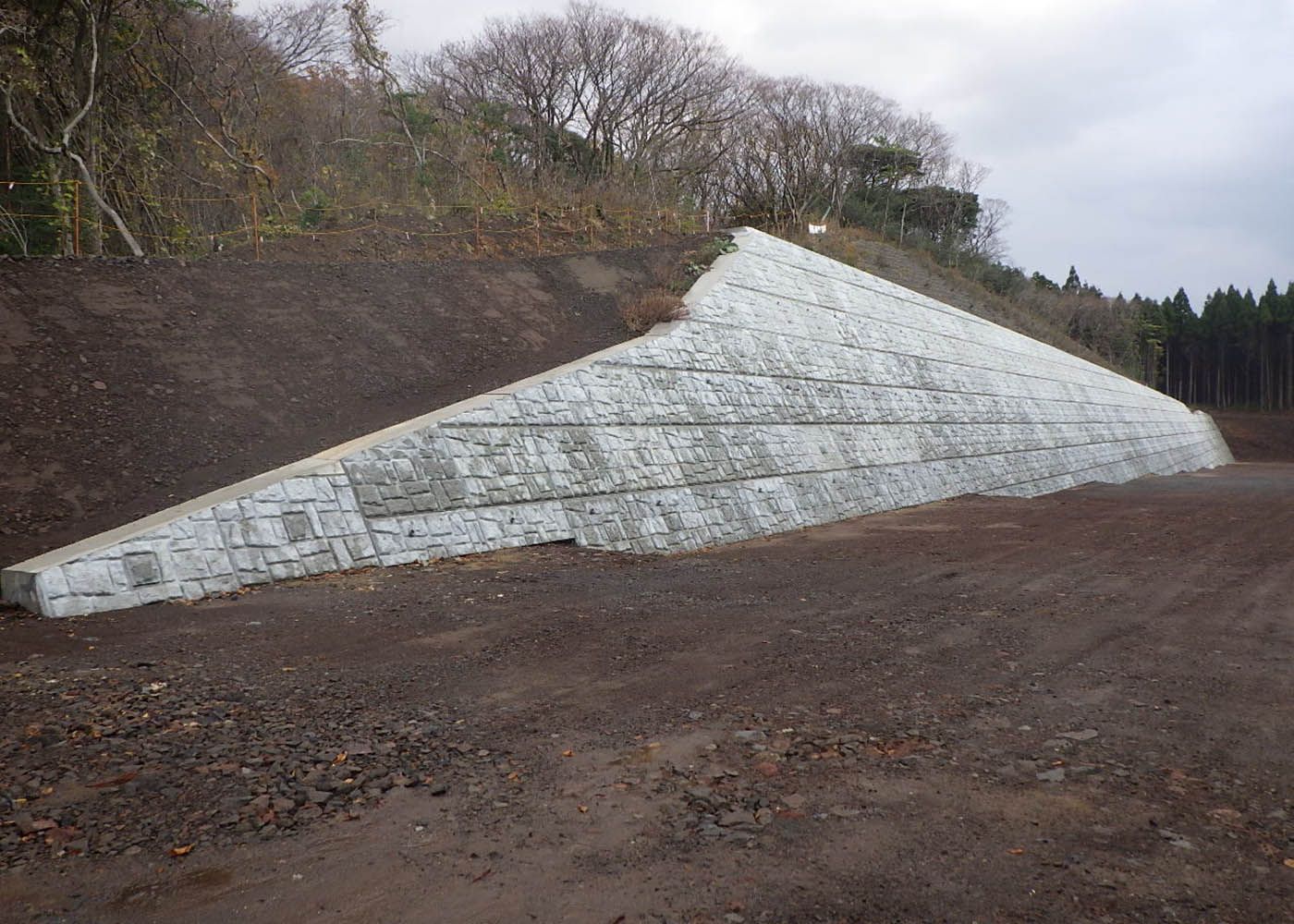 山形遊佐町三崎南パンウォールイメージ