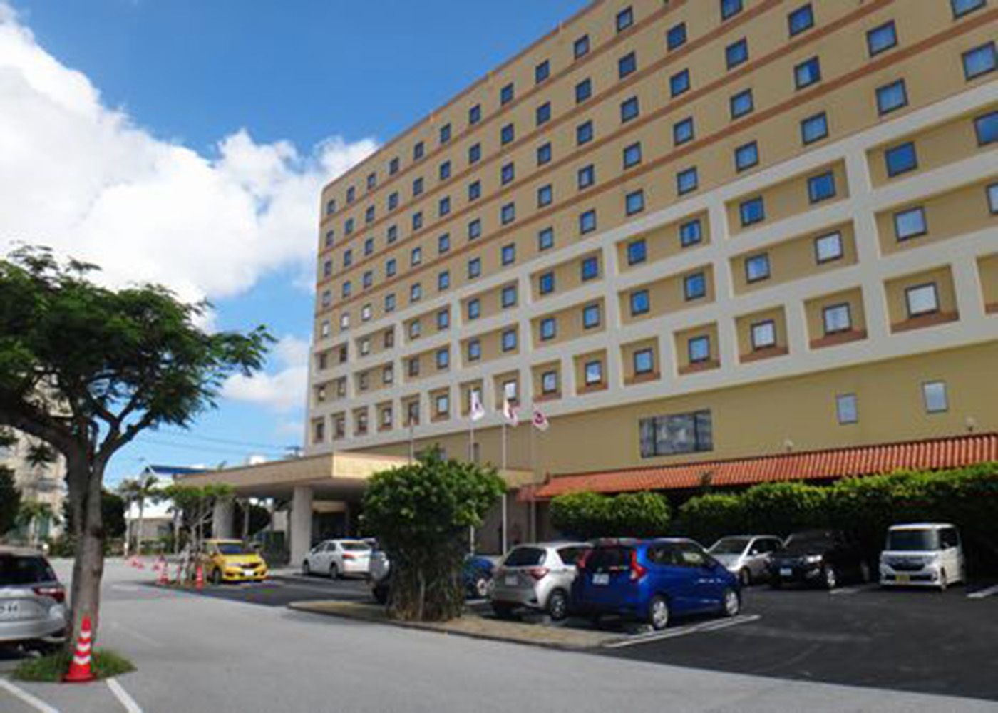 パシフィックホテル沖縄 耐震補強工事イメージ