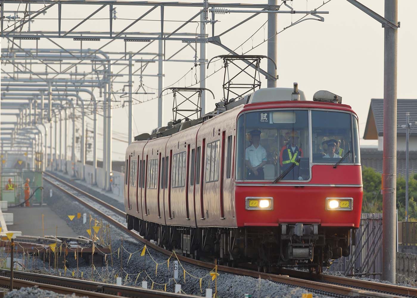 名古屋鉄道 犬山線 布袋駅本線軌道