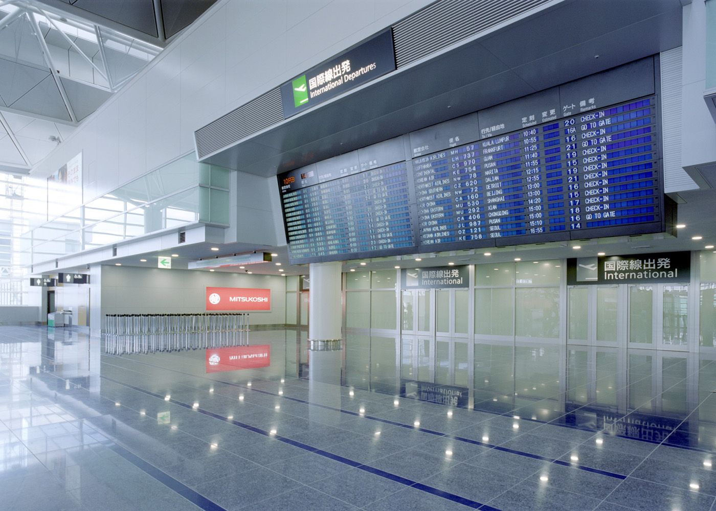 中部国際空港（セントレア）旅客ターミナルビルイメージ