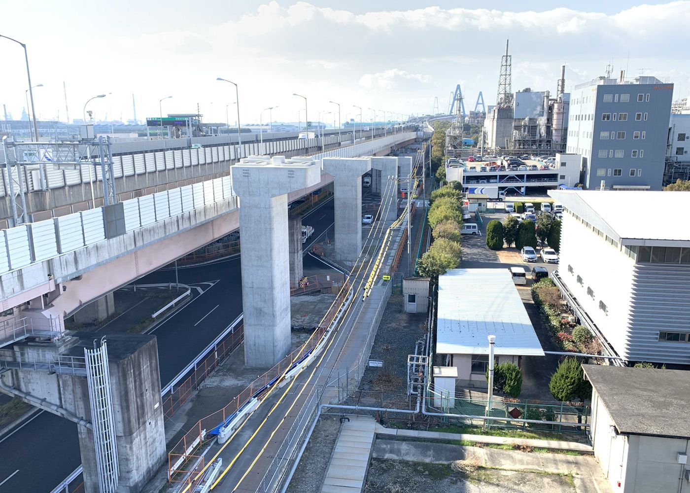 令和2年度 247号西知多道路東海JCT・Hランプ橋下部工事イメージ