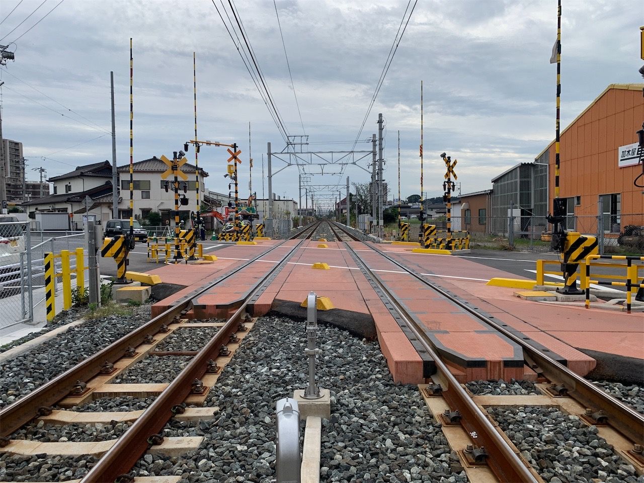 河和線 高横須賀～南加木屋駅間 養父森岡線鉄道交差事業に伴う本線軌道工事イメージ