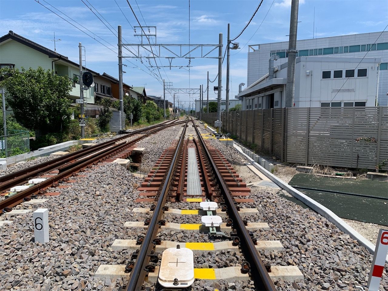 名古屋本線・三河線　知立駅付近鉄道高架化に伴う本線（三河知立駅）軌道工事
