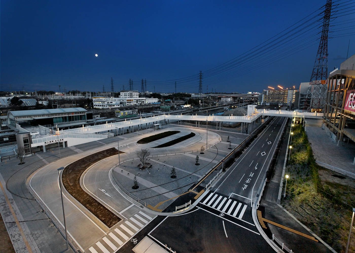 ＪＲ南大高駅 南ペデストリアンデッキイメージ