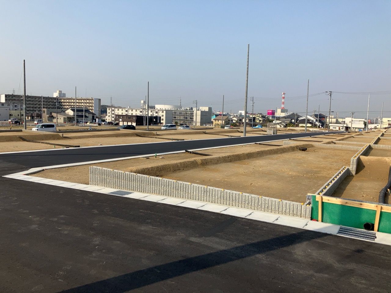 岡崎竜美の丘宅地造成工事イメージ