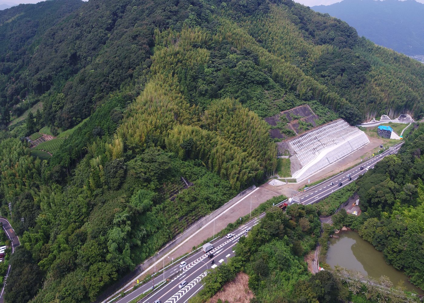 令和2年度 1号藤枝BP藪田道路建設工事イメージ