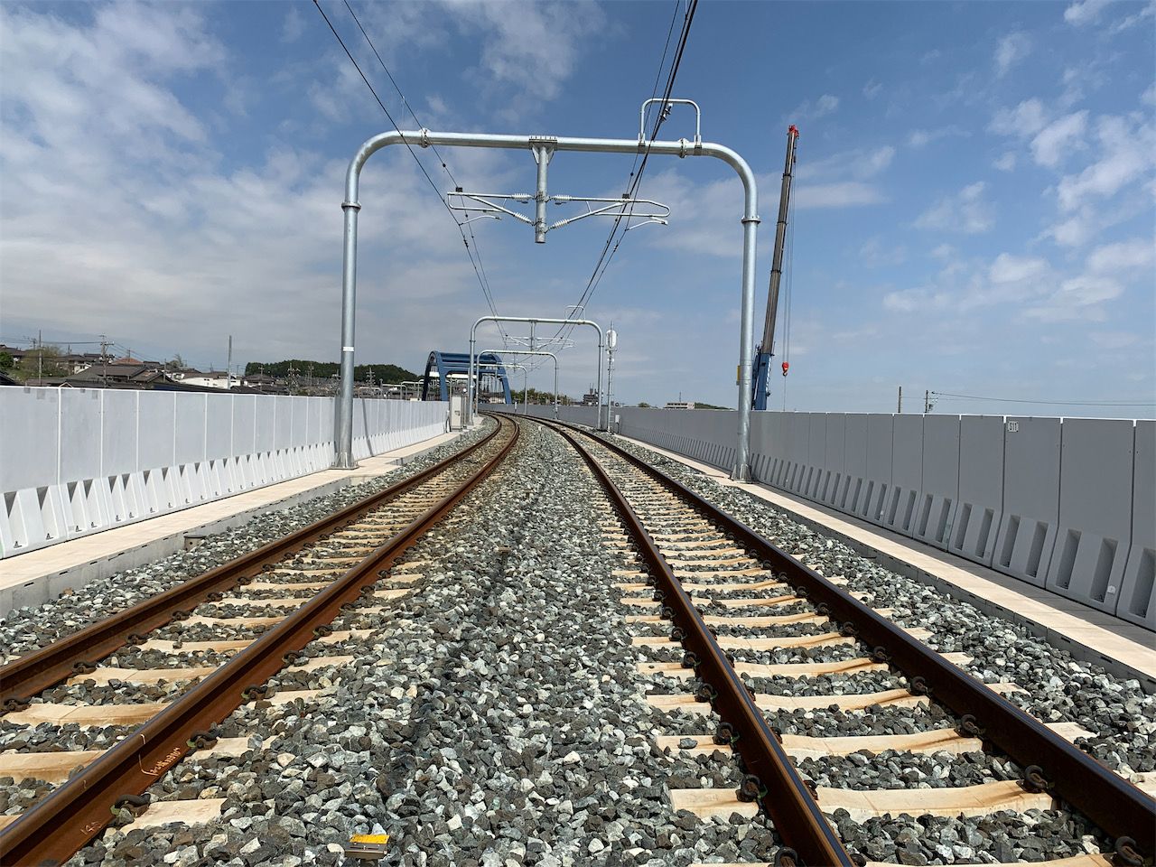 河和線 高横須賀～南加木屋駅間 養父森岡線鉄道交差事業に伴う本線軌道工事イメージ