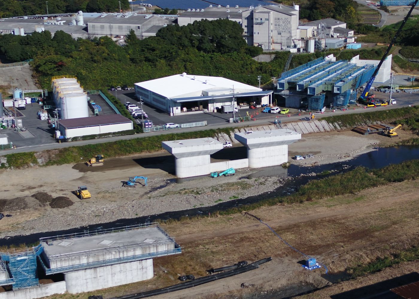 令和3年度 東海環状鎌田川橋下部（P2・A2）工事