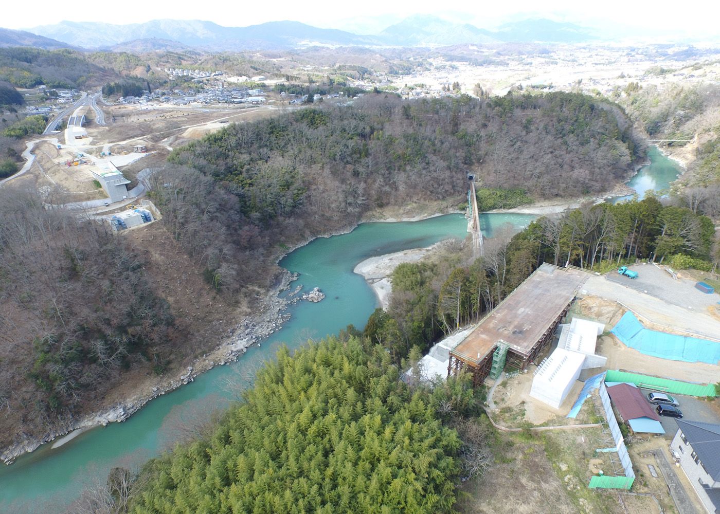 三遠南信自動車道 天龍峡下部工イメージ